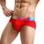 Men's Colorful Side Mesh Modal Low Waist Underwear